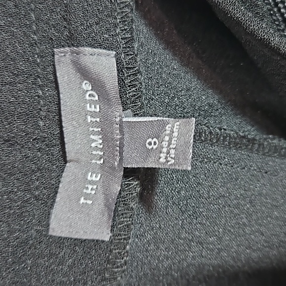 The Limited Wide Leg Pants Black Size 8 - Picture 5 of 7